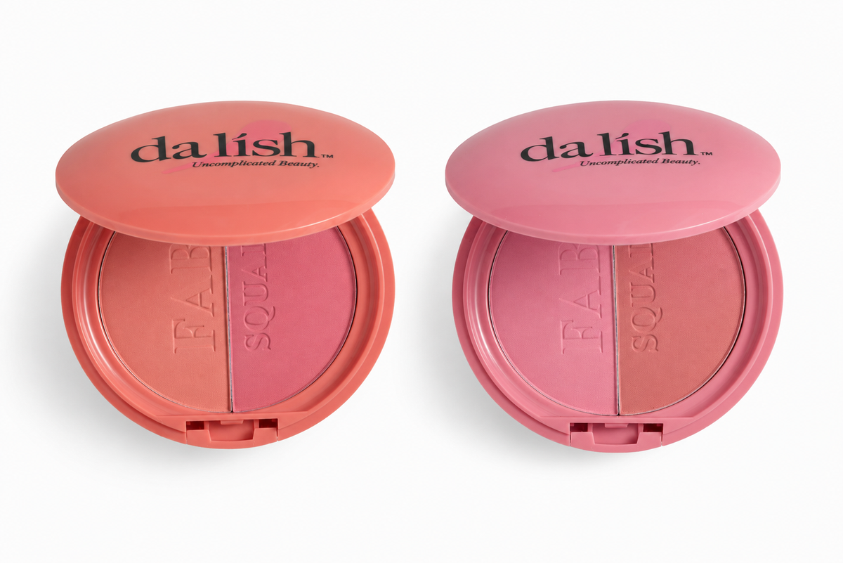 Da Lish Blush Duo Set compacts