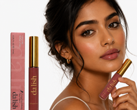 Da Lish High-Shine Lip Gloss G01 Light Nude on model