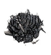 Smudge of mascara on white background, displaying the exture.
