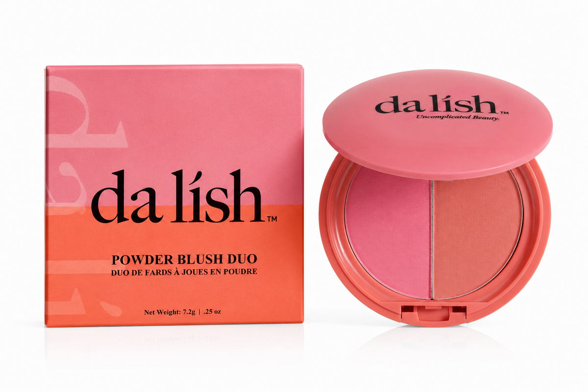 Da Lish Powder Blush Duo Rose All Day
