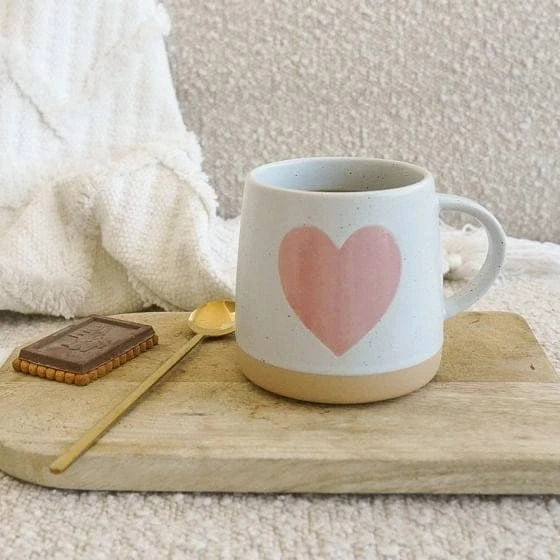 Dancia Accessories Mug Decal Glaze Heart available at Lemonberry Boutique Aurora