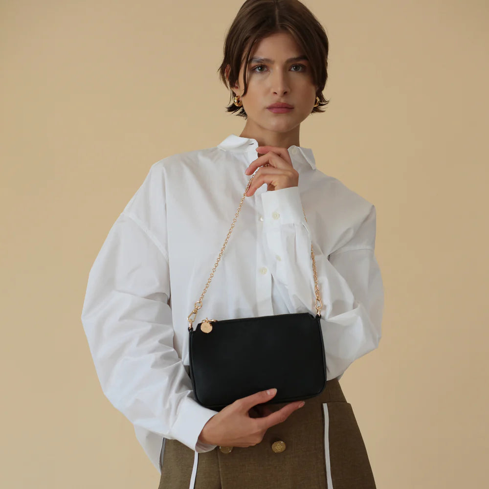 ELA Charlotte Bag Pebble Vegan Leather Crossbody