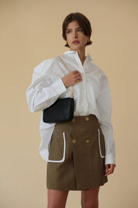 ELA Charlotte Bag Pebble Vegan Leather Crossbody