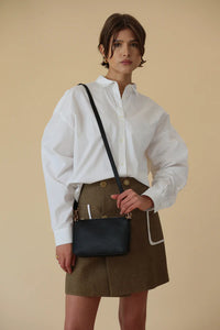 ELA Charlotte Bag Pebble Vegan Leather Crossbody