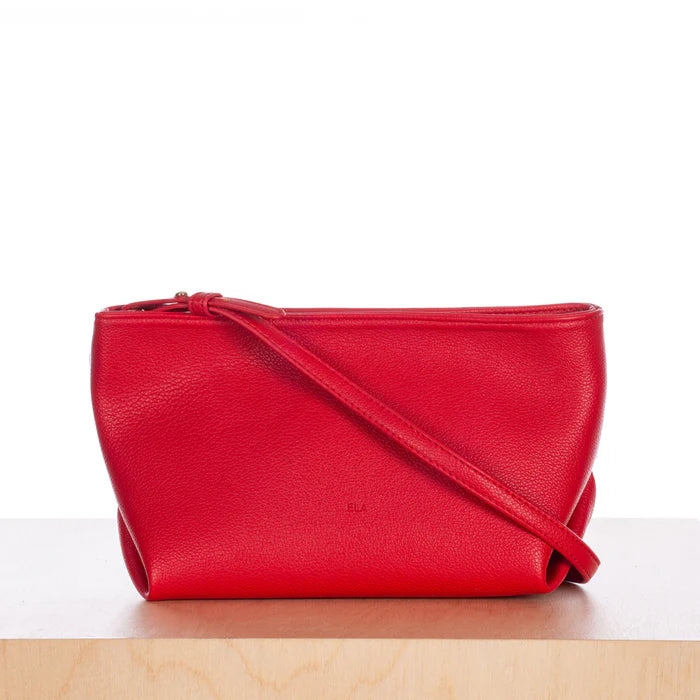 ELA Fiona Crossbody Convertible Vegan Leather Clutch