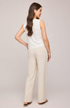 Back view of pleated linen Elliot Pants by Gentle Fawn — breathable summer style from Lemonberry near Newmarket and Richmond Hill