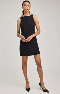 Gentle Fawn Etta Dress in black, sleeveless boatneck A-line style – Yaletown to Newmarket – Lemonberry Aurora