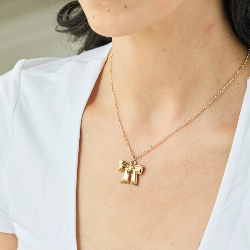 Bow Necklace - Lemonberry.ca