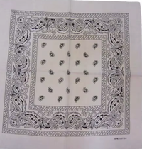 Bandana- 22" X 22"  100% Cotton Square Bandana Scarf