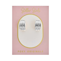 Foxy Originals Luna Earrings in silver on product card