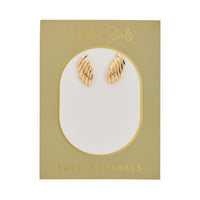 Foxy Originals Astrid Earrings in Gold