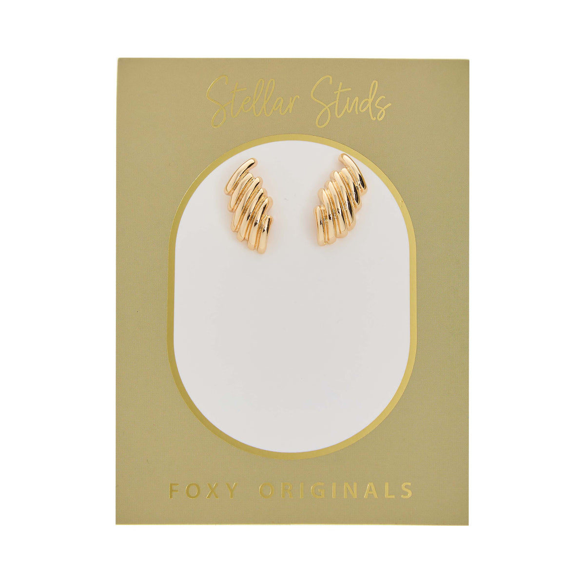 Foxy Originals Astrid Earrings in Gold