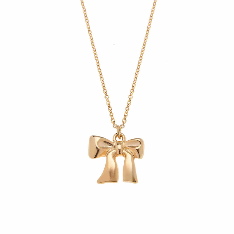 Foxy Originals Jewelry Bow Necklace available at Lemonberry Boutique Aurora