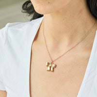 Foxy Originals Jewelry Bow Necklace available at Lemonberry Boutique Aurora