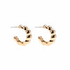 Foxy Originals Jewelry Croissant Earrings available at Lemonberry Boutique Aurora