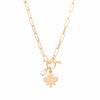 Foxy Originals Jewelry Maple Leaf Toggle Necklace by Foxy Originals available at Lemonberry Boutique Aurora