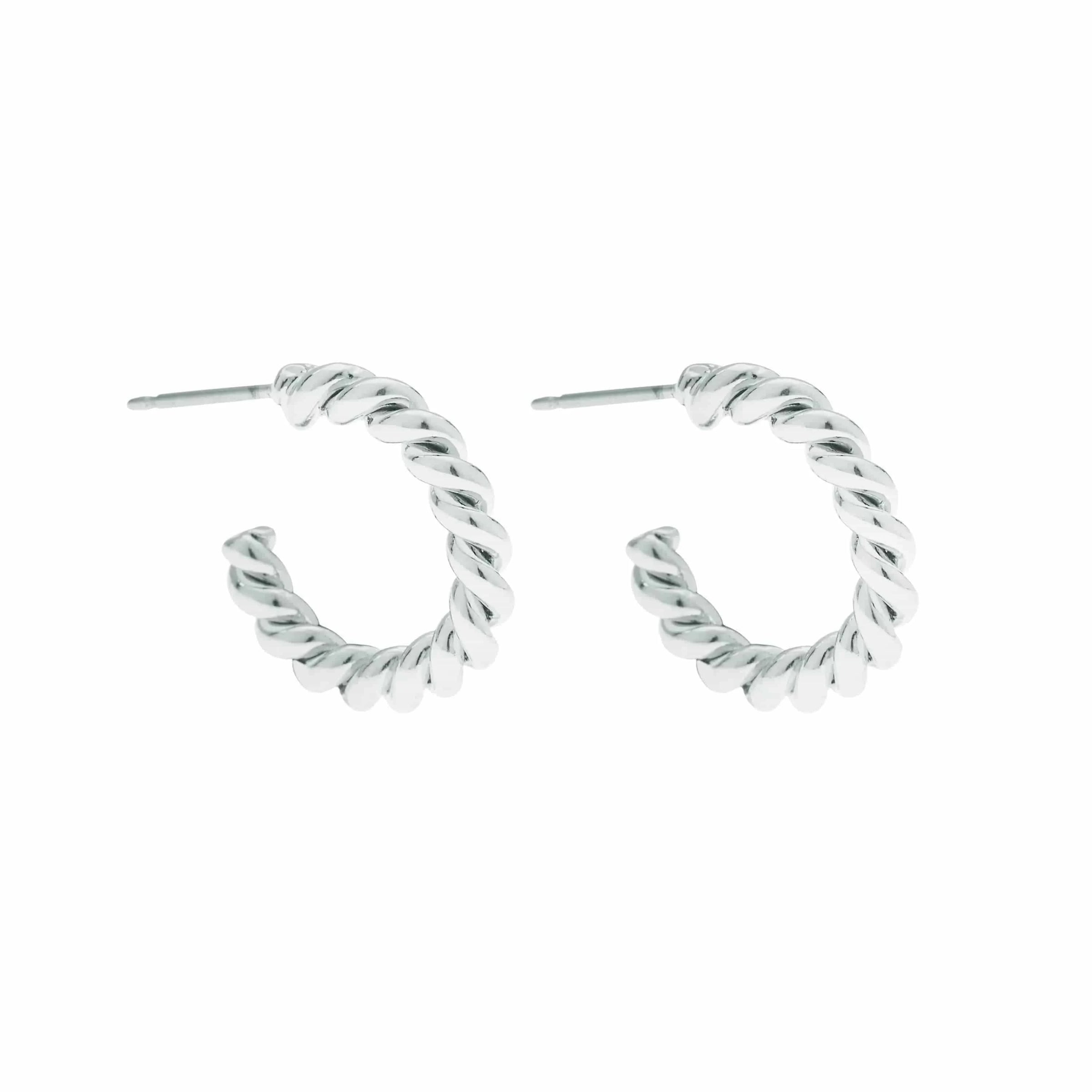 Foxy Originals Jewelry Petit Twisted Hoop available at Lemonberry Boutique Aurora