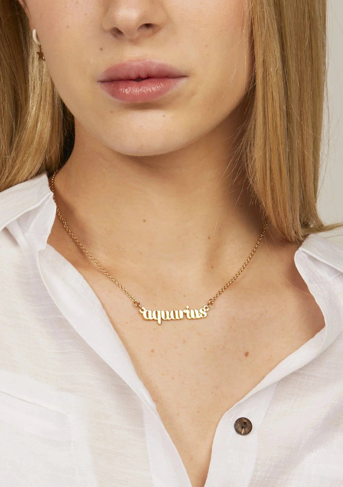 Foxy Originals Jewelry Zodiac Necklace Collection 🍃 available at Lemonberry Boutique Aurora