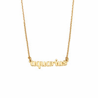 Foxy Originals Jewelry Zodiac Necklace Collection 🍃 available at Lemonberry Boutique Aurora