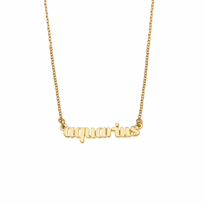 Foxy Originals Jewelry Zodiac Necklace Collection 🍃 available at Lemonberry Boutique Aurora