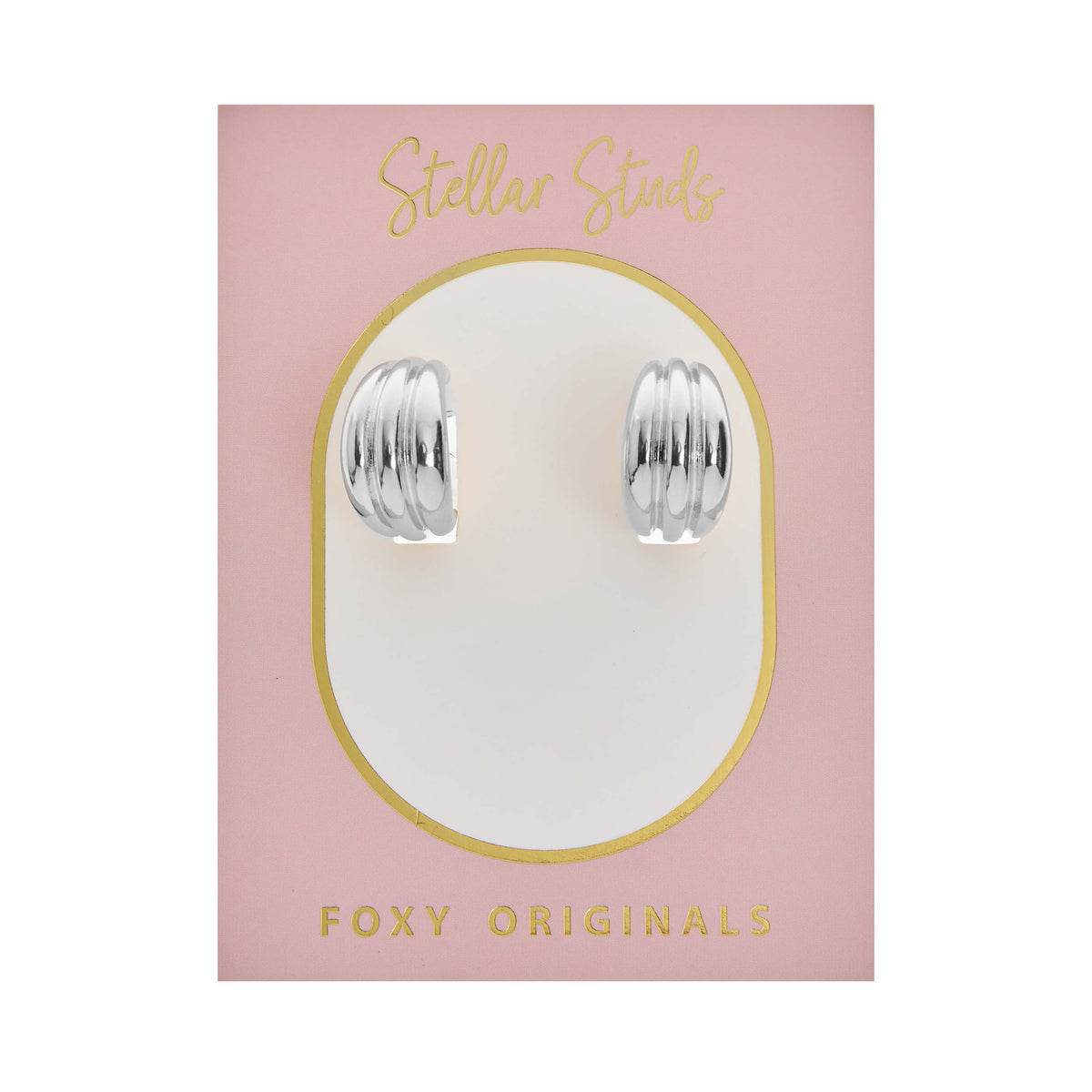 Foxy Originals Luna Earrings in Silver