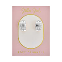 Foxy Originals Luna Earrings in Silver
