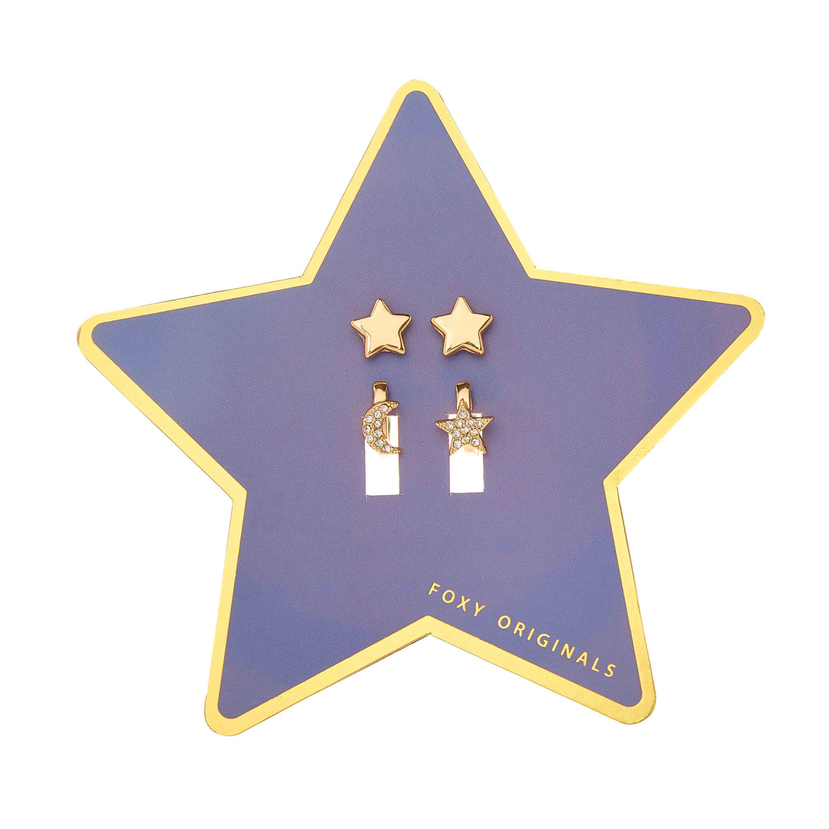 Foxy Originals Starstruck Earring Set in Gold