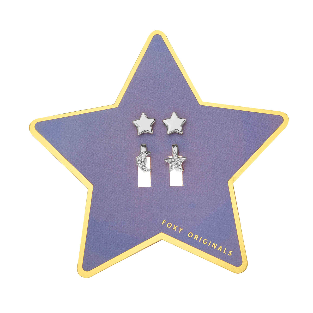 Foxy Originals Starstruck Earring Set in Silver