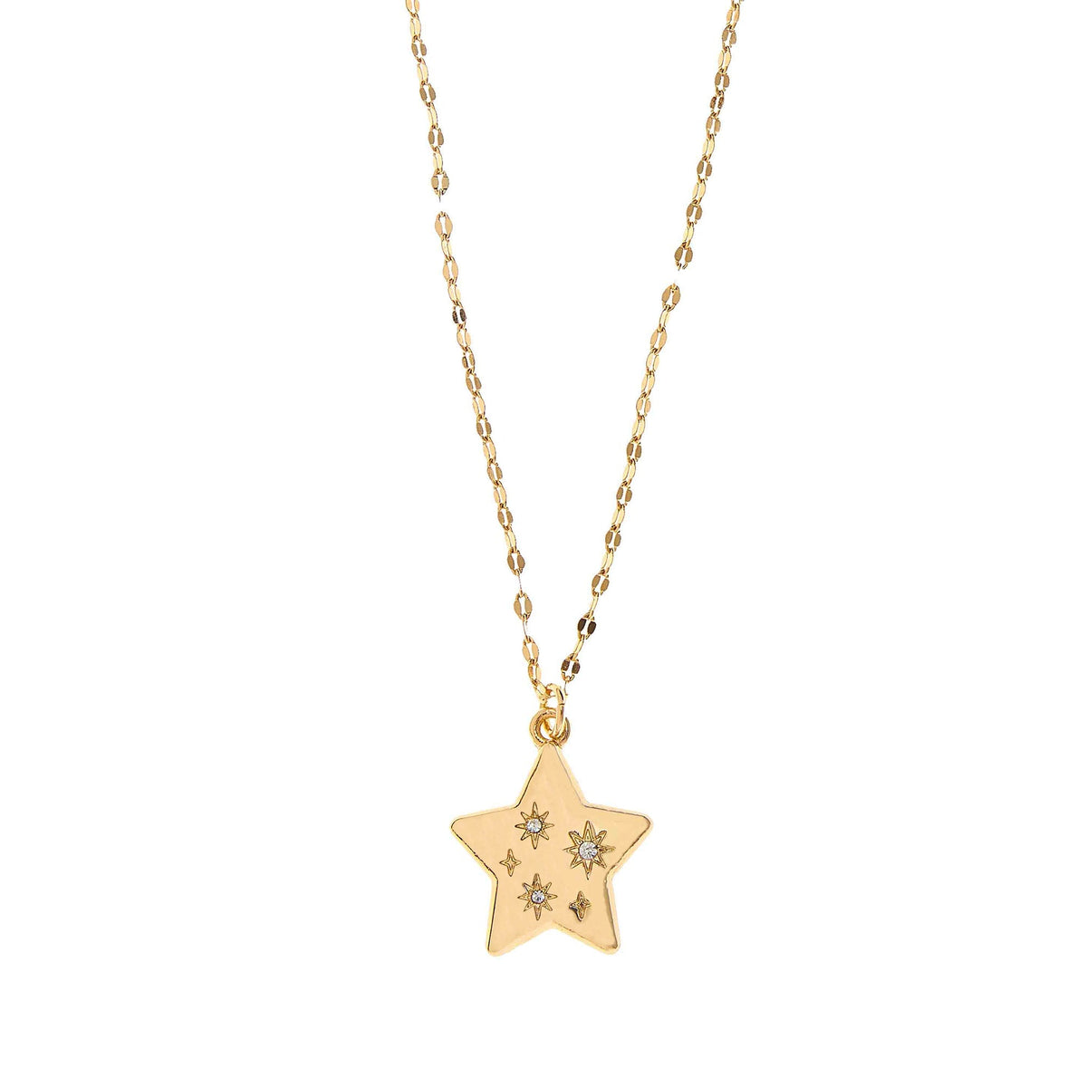 Foxy Originals Starstruck Necklace in gold on white