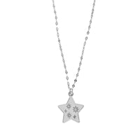 Foxy Originals Starstruck Necklace in silver on white