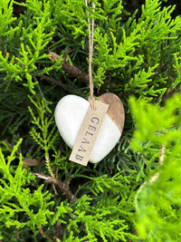 Gelaab.Ceramic Accessories Handmade Ceramic Heart Ornaments 🍃 available at Lemonberry Boutique Aurora