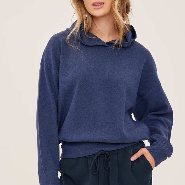 Gentle Fawn Grayson Oversized Knit Hoodie