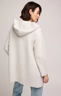 Gentle Fawn Ilana Cardigan Heather Birch Lemonberry Aurora back view