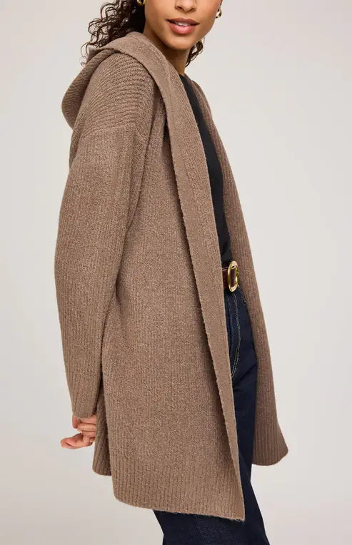 【COSYHARU】Acid linen cardigan Ilana Hooded Cardigan – Soft + Cozy Layers | Lemonberry