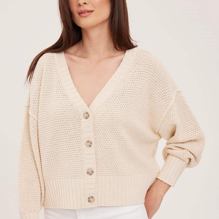 Gentle Fawn Jennalee Cotton Blend Textured Cardigan