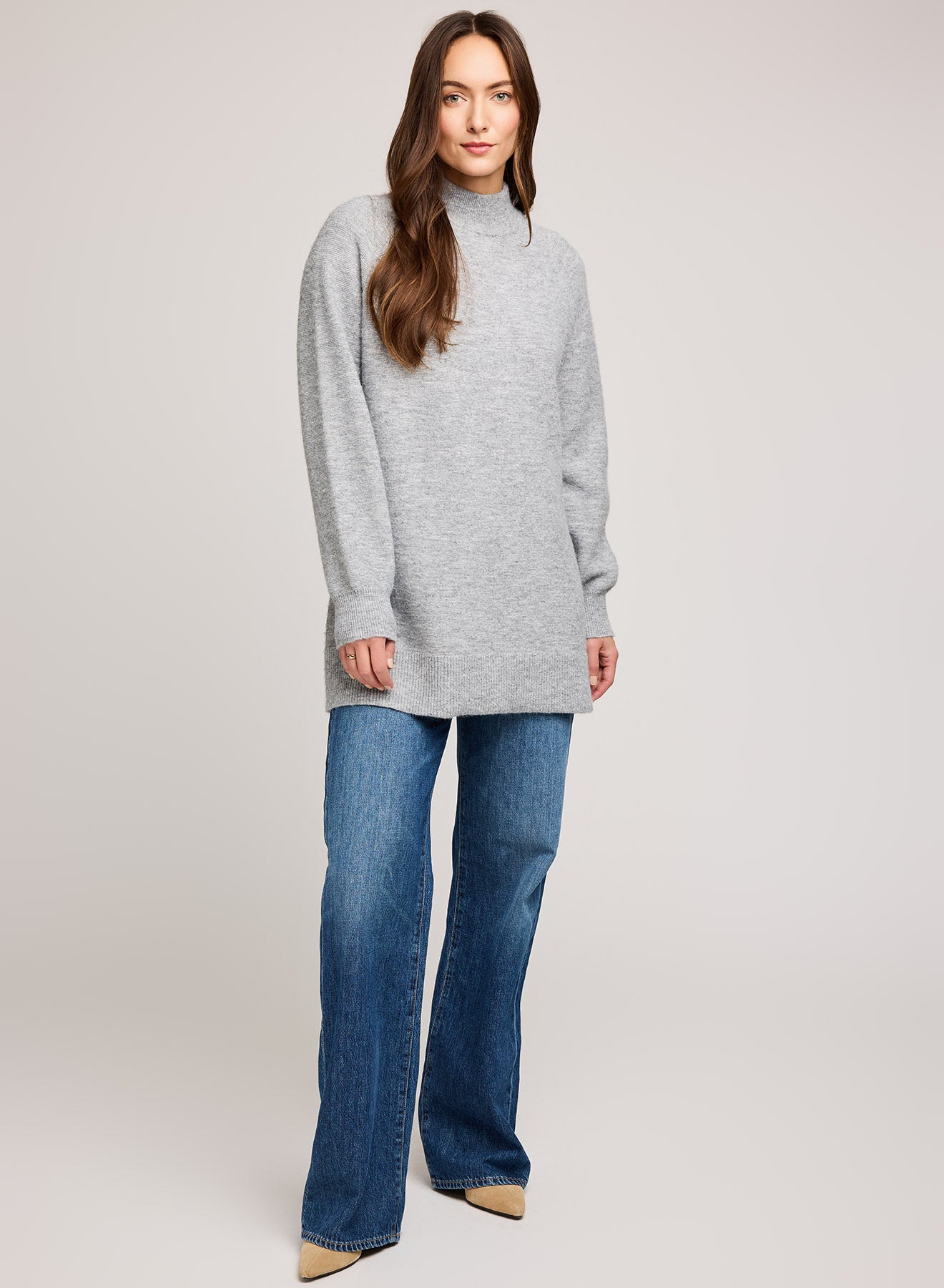 Gentle Fawn Lena Sweater in Heather Grey – available at Lemonberry Aurora.