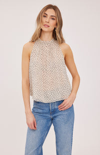 Gentle Fawn Lenora blouse in Cream Print detail view