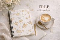 Gentle Fawn Floral Notebook – Free Gift With Purchase