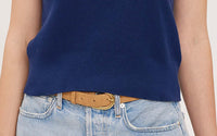 Gentle Fawn Skylar Sleeveless Knit Tank hem detail Lemonberry Aurora
