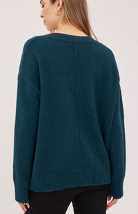 Gentle Fawn Tilda sweater in Spruce side view