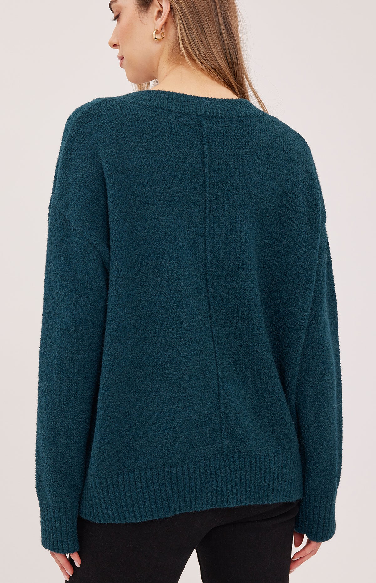 Gentle Fawn Tilda sweater in Spruce side view