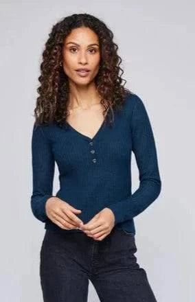 Gentle Fawn Tops Abigail Waffle Knit Pullover available at Lemonberry Boutique Aurora