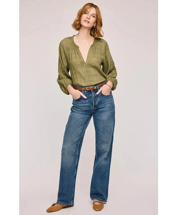 Gentle Fawn Tops Atlas Blouse by Gentle Fawn available at Lemonberry Boutique Aurora