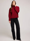 Gentle Fawn Tops Gentle Fawn Marlow Sweater – Effortless Turtleneck Texture available at Lemonberry Boutique Aurora