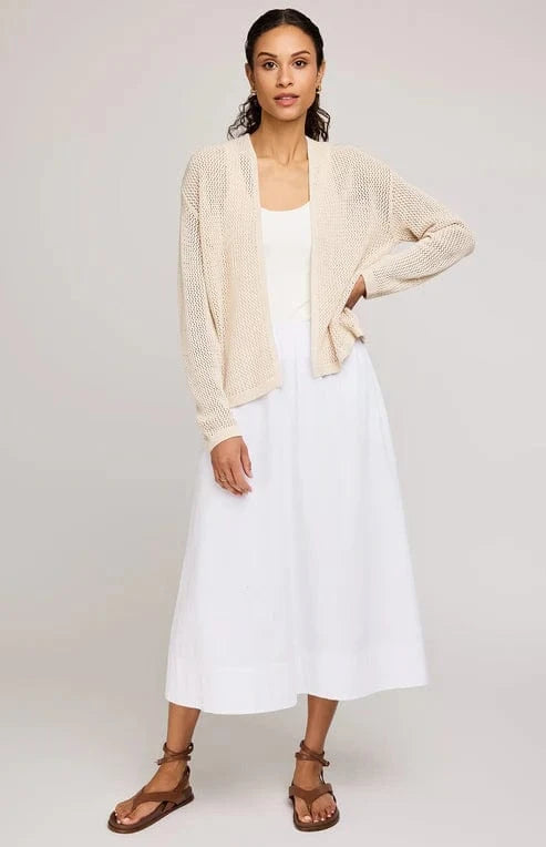 Gentle Fawn Tops Toledo Open Knit Cardigan by Gentle Fawn available at Lemonberry Boutique Aurora