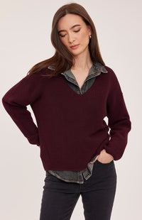 Gentle Fawn Tucker Relaxed Pullover Sweater