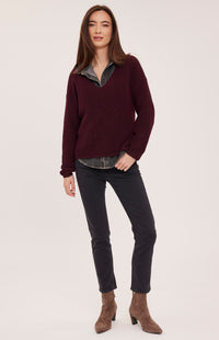Gentle Fawn Tucker Relaxed Pullover Sweater
