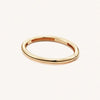 Gold Gia bangle by Jenny Bird on a white background at Lemonberry in Aurora