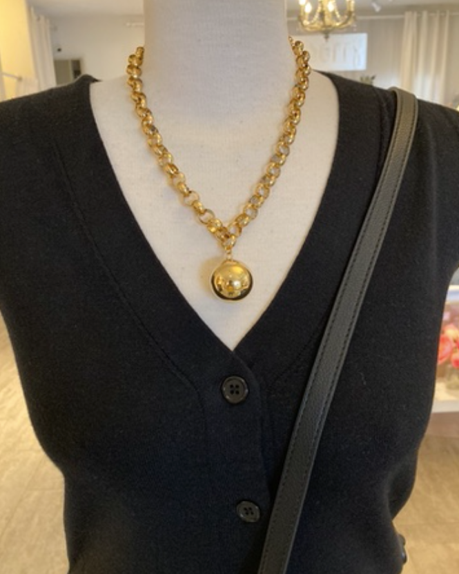 HoopLa Aalia Sphere Necklace