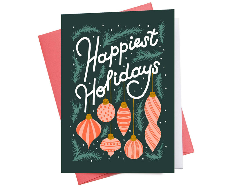 Happiest Holidays Card 🍃 - Lemonberry.ca